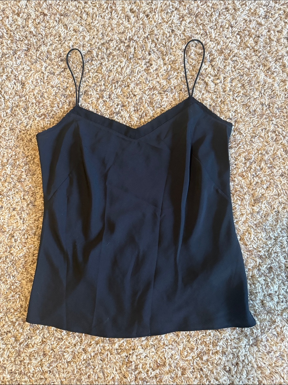 Ted Baker Black V-Neck Spaghetti Strap Camisole